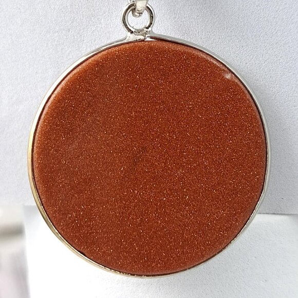 Sunstone Necklace and Earring Set - Picture 3 of 3